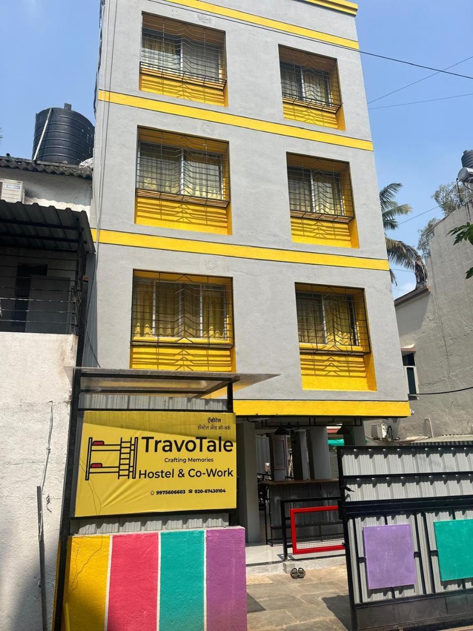 Travotale Hostel And Cowork Koregaonpark Pune Dış mekan fotoğraf